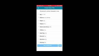 How to Adjust Search Settings on Zoosk iOS app [upl. by Tansey]