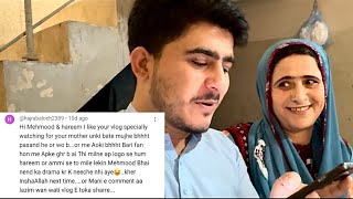 Ammi ne diye comments k reply 🥳  Harmood world [upl. by Nhguavaj]