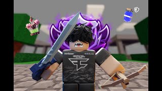 Destroying Nightmares In Ranked with POTION Meta Roblox Bedwars [upl. by Neelhtak]