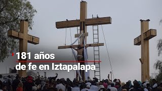 Crónica  se llevó a cabo la 181 representación de la Pasión de Cristo en Iztapalapa [upl. by Garlen]