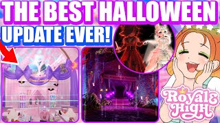 THIS IS THE BIGGEST HALLOWEEN UPDATE WE WILL EVER GET Everything WE KNOW 🏰Royale High [upl. by Bartolemo]