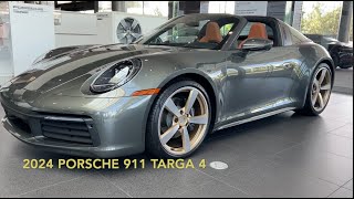 2024 Porsche 911 Targa 4 — Aventurine Green Metallic [upl. by Nedyarb]