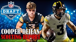 Cooper DeJean Draft Profile I 2024 NFL Draft Scouting Report amp Analysis [upl. by Modie]