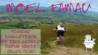 Moel Famau  finding singletrack on the biggest hill in the Clwydian Range in North Wales [upl. by Carina]