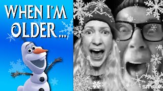 When I Am Older Frozen 2 Cover Song  Disney Olaf Song Smule  Smule Collab [upl. by Oeht]