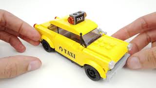 LEGO TAXI  step by step build [upl. by Arel]