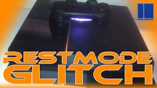 HOW TO turn on PS4 from REST MODE Glitch Blinking Orange Light BOL [upl. by Ahsirk]