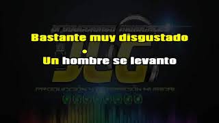 EL RENGO DEL GALLO GIRO Karaoke autenticos Terribles del norte [upl. by Ecnatsnok]