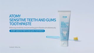 ATOMY MALAYSIA Atomy Sensitive Gums and Teeth Toothpaste [upl. by Shurlock922]