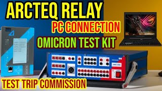 Overcurrent Relay Arteq Relay Commission Pc Communications All Details in Urdu Hindi [upl. by Rubenstein347]