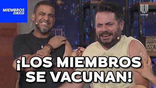 ¡José Eduardo Derbez entra en crisis nerviosa al ser vacunado contra el VPH  Miembros al Aire [upl. by Philpot285]