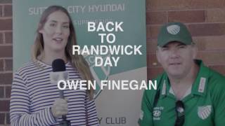 2017 Back To Randwick Day with Owen Finegan [upl. by Canica979]