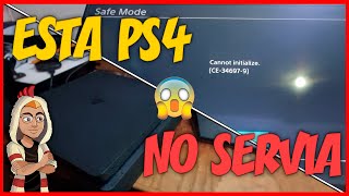 🎮Arreglé un PS4 Que NO SALIA DEL MODO SEGURO 🔒 Código De Error CE346979 💀 [upl. by Ozan]