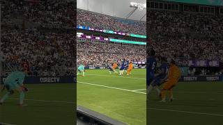 Our opening goal vs Chelsea 💪⚽️ realmadridontour [upl. by Mian393]