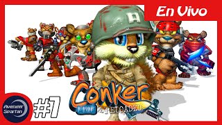 Conker Live amp Reloaded  Directo 7  WW2 Call of Duty [upl. by Hniv]