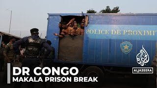 DR Congo prison break At least 129 people killed in attempted escape from country’s biggest prison [upl. by Esojnauj540]