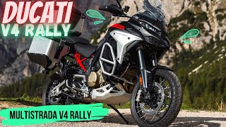 Ducati Multistrada V4 Rally  2023  Prueba y Opiniones [upl. by Etnahs]