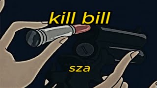 sza  kill bill slowedreverb [upl. by Lorolla]