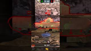 Grizzly vs T34 Crusader AT 2 wotblitz [upl. by Tihom]