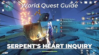 Serpents Heart Inquiry  World Quest Guide  Genshin Impact [upl. by Etom]