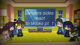 Sanders sides react to memes and tiktoks Read desc [upl. by Etnahsal]