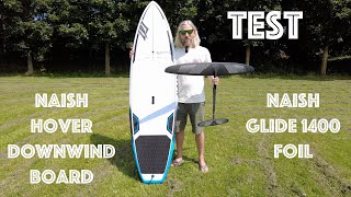 Naish Hover Downwind Board  Naish Glide 1400 Foil  Test deutsch [upl. by Eitak]