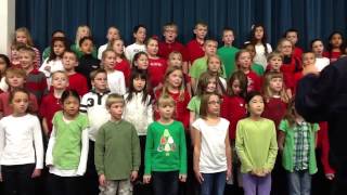 Christmas sing 2012 jingle bells in Chinese [upl. by Relyt]