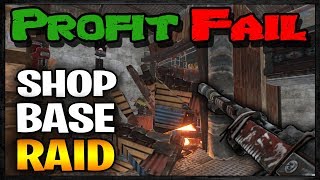 RAIDING a BASE with a Shop  Profit or Fail  Rust [upl. by Oryaj]