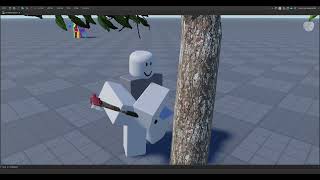 Roblox axe animation [upl. by Melisandra]