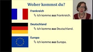 WO WOHER WOHIN  Comment bien répondre à ces 3 QUESTIONS en allemand [upl. by Mirielle]