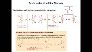 Nucleophilic Addition to αChiral Carbonyl Compounds Diastereoselctivity and The FelkinAhn model [upl. by Aleunam]