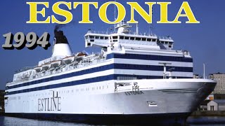 MS ESTONIA  Onboard video camera footage from 1994 [upl. by Ramo]