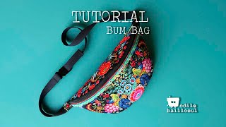 Bum Bag Kit Tutorial Odile Bailloeul [upl. by Nyliuqcaj]