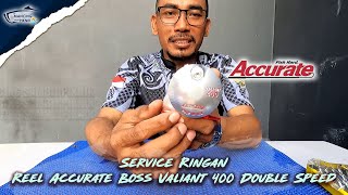 Accurate Boss Valiant 400 Double Speed  service ringan [upl. by Gairc]