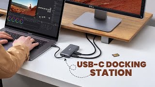 Anker 553 USBC Hub Review 8in1 Dock with Dual 4K HDMI amp 100W Power  USB C Docking Station [upl. by Ynohtona]