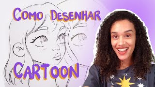 DICAS PARA DESENHAR ESTILO CARTOON [upl. by Shaffert]