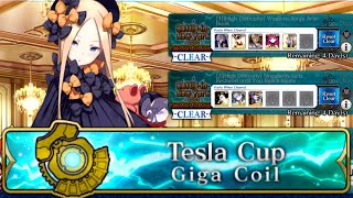 All Quest Tesla Cup Giga Coil  Battle in New York 2024 FGOFateGrand Order [upl. by Akirehc]