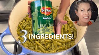 Granny’s Green Beans  Add 3 Ingredients to Canned Green Beans  Tastes Like Granny Made Them [upl. by Karleen229]