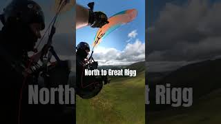 Lord Crag  Heron Pike paragliding in Grasmere [upl. by Retepnhoj]