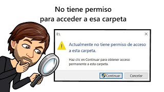 No tiene permiso para acceder a esa carpeta [upl. by Antebi]