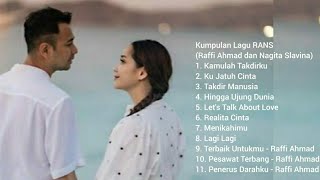 KUMPULAN LAGU TERBAIK SEMANGAT ROMANTIS CERIA CINTA RANS RAFFI AHMAD DAN NAGITA SLAVINA [upl. by Parrie]