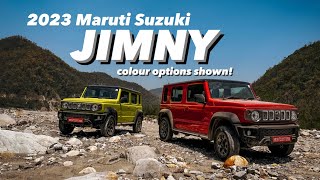 2023 Maruti Suzuki Jimny colour options [upl. by Negroj]