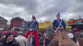 Le Canonnier amp la Cantinière  Cortège de la 99ème foire d’hiver 2024 Dimanche 25 Février [upl. by Inverson]