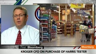 Harris Teeter Has Better Margins Kroger CFO [upl. by Baiel118]