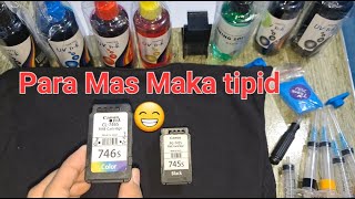 mg3070s canon ink cartridges refill [upl. by Arreic8]