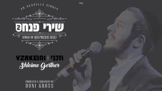 Shloime Gertner  Vzakeini Acapella Single Shirei Pinchas 2 [upl. by Mcevoy]