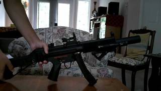 MP5 SD Handguard Mod TriRails GARS Mod [upl. by Sedgewake]