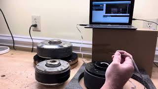 Subwoofer motor testing for polairty [upl. by Katzman970]