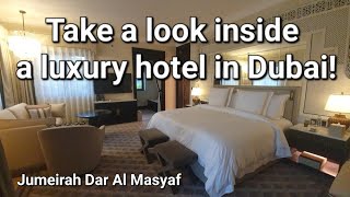 Take a look inside a luxury hotel in Dubai Jumeirah Dar Al Masyaf [upl. by Anegue]