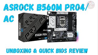 Unboxing Asrock B560M Pro4 Motherboard for Intel 1011th gen support memory Overclock [upl. by Suzette]